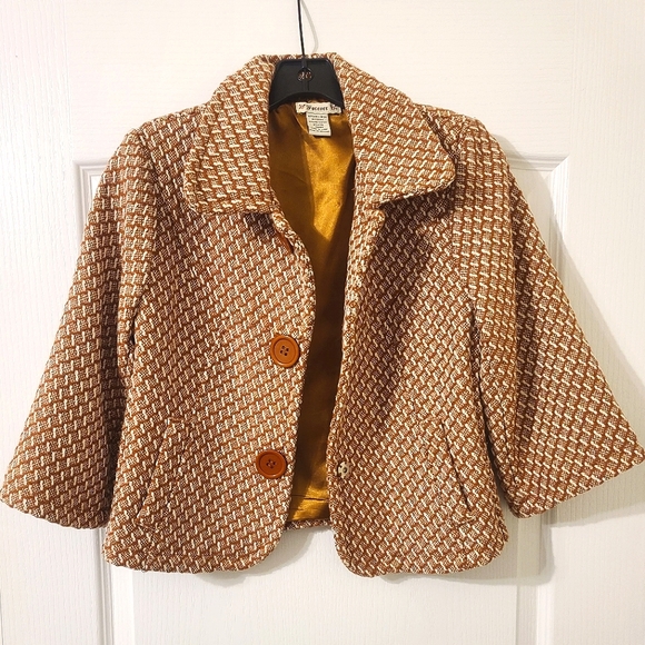 Forever 21 2-toned wool-blend coat - Picture 2 of 6